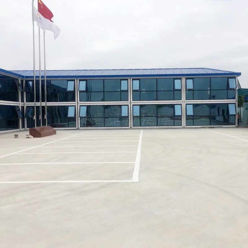 前卫工业风！打包箱集装箱房(图17)
